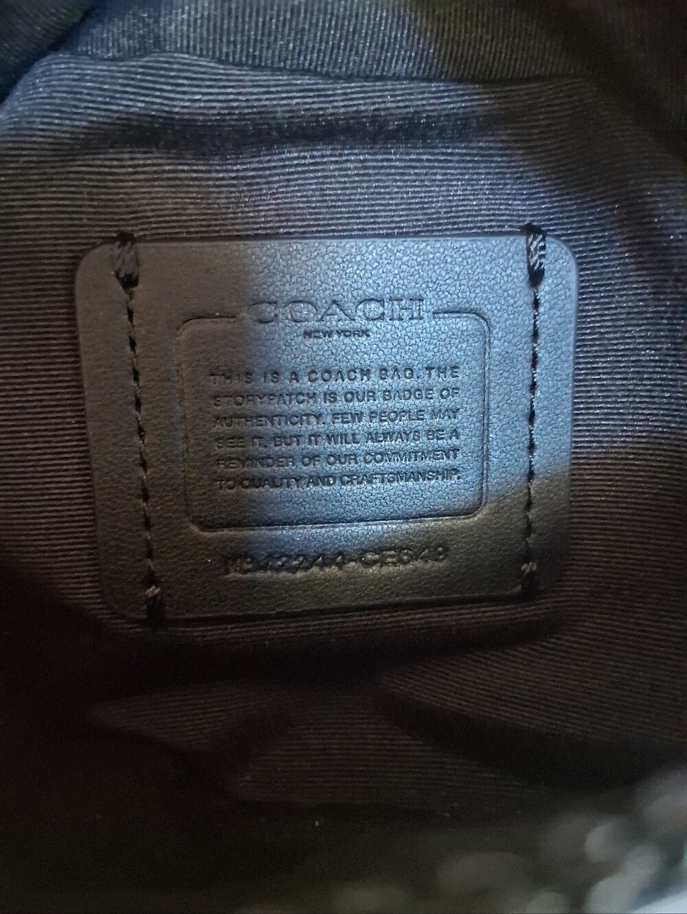 Coach CE649 Sprint Belt Bag Sky Blue - Picture 9 of 11